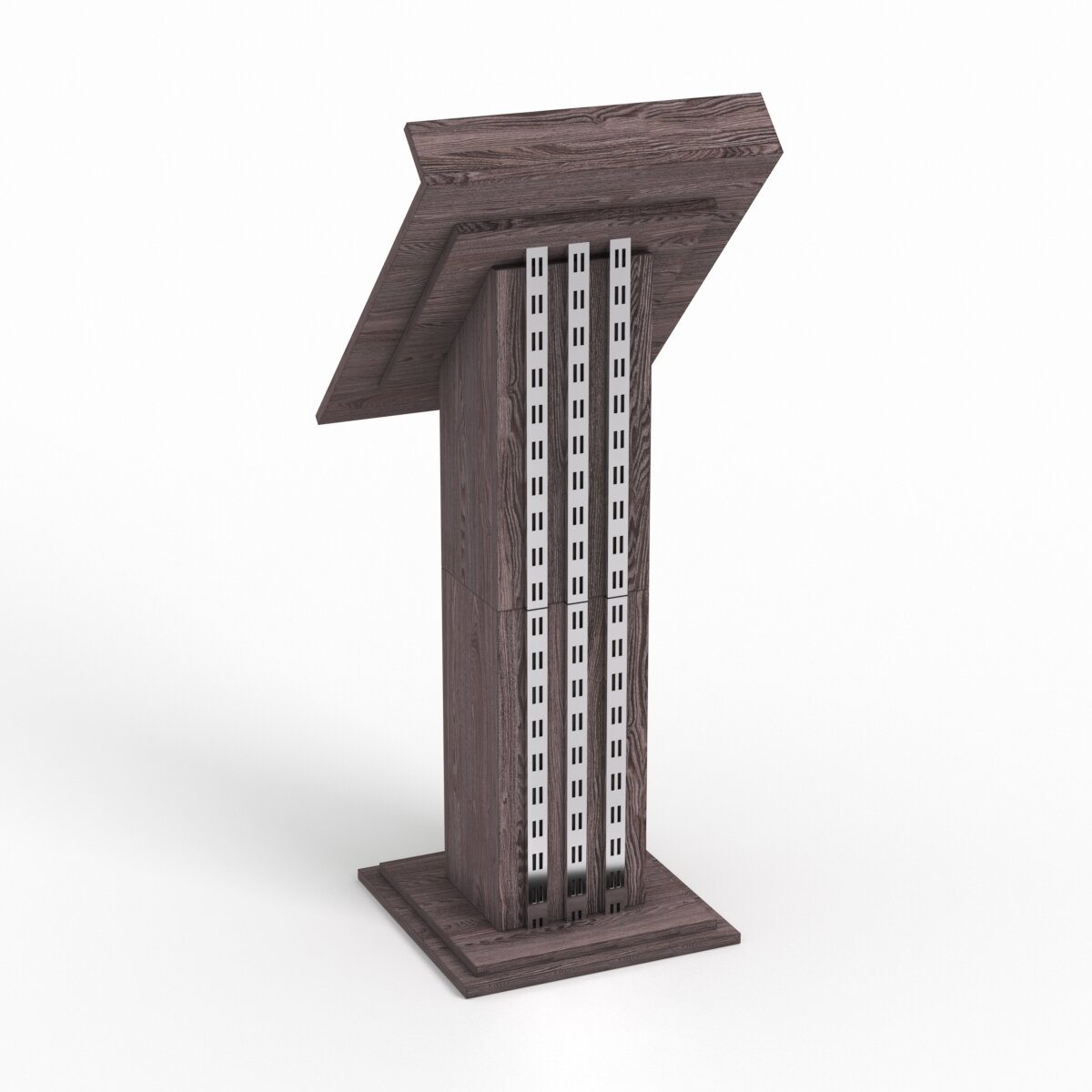 Трибуна "диктор" №39, Ясень Анкор темный - U31105. Производитель товара - компания Westcom.