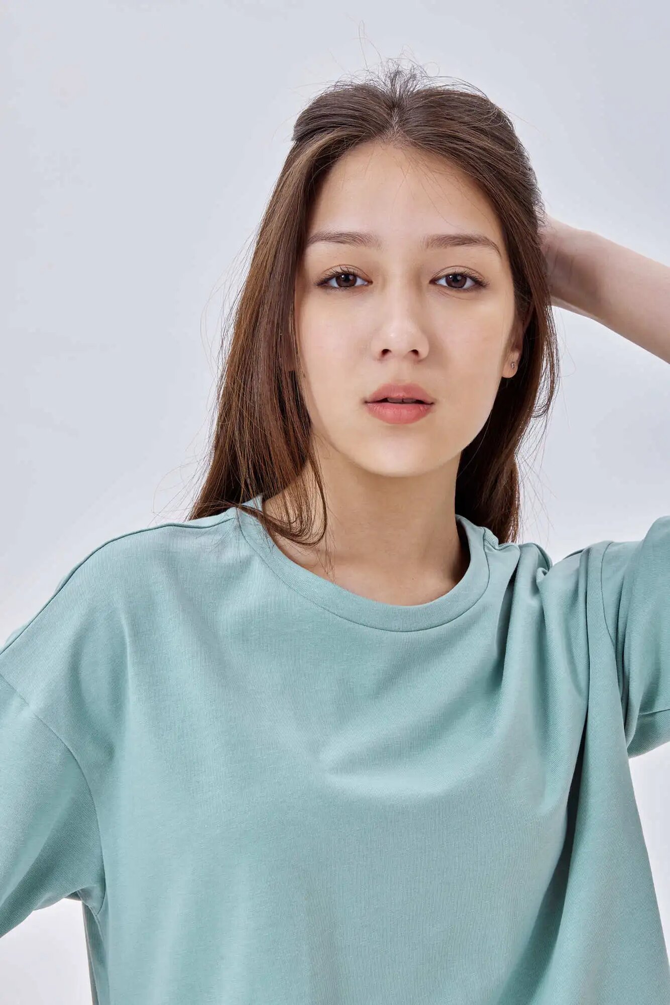 Футболка Selfie, размер XS, зелёный — фото 1