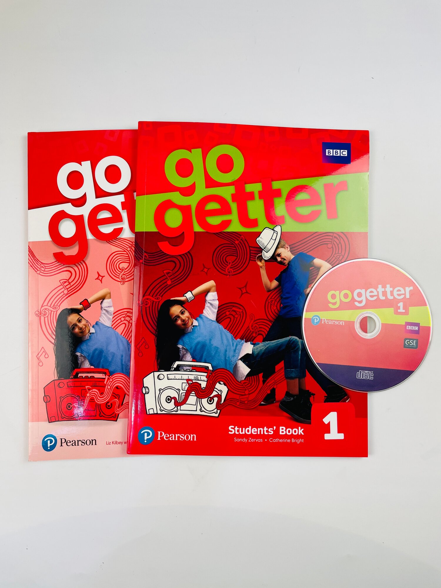 Комплект GoGetter 1 Students' Book + WorkBook набор учебник и рабочая тетрадь Go Getter Pearson
