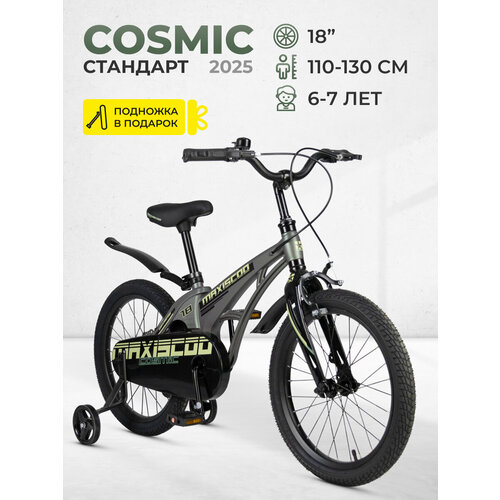 Велосипед детский двухколесный Maxiscoo COSMIC Стандарт 18