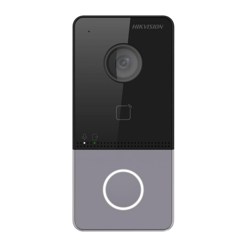 Hikvision DS-KV6113-WPE1(C) - вызывная панель с контроллером, считывателем, PoE и Wi-Fi - 2 Мп - 131°