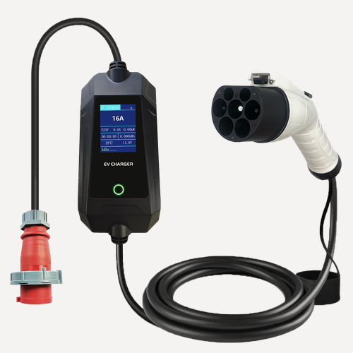 Изображение товара Зарядное устройство для электромобиля GB/T 11 кВт, 16A, 380В