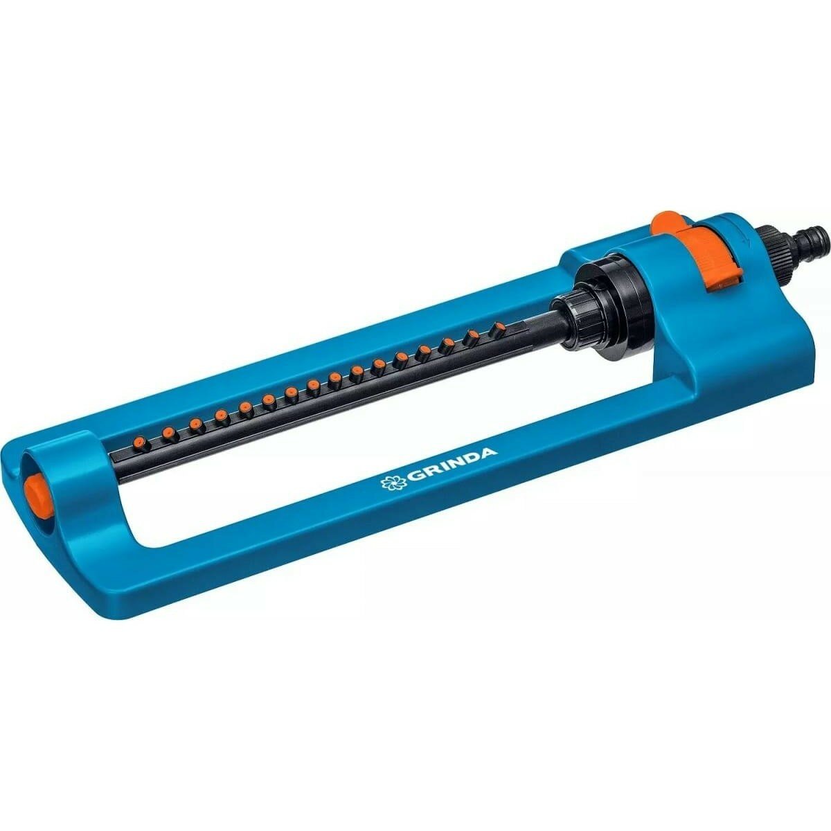 Дождеватель осциллирующий GRINDA RO-16 proline 260 м2 полив, 16 форсунок, веерный