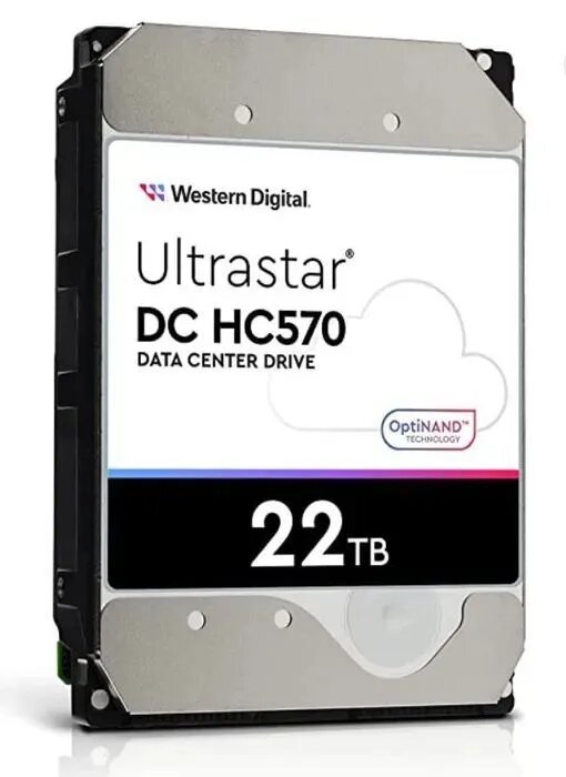 Жесткий диск Western Digital Ultrastar DC HDD 3.5" 22Tb (WUH722222ALE6L4) — фото 1