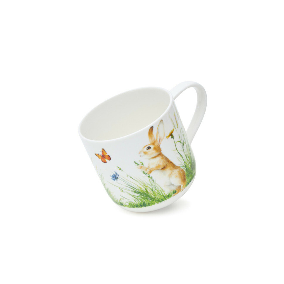 13724 FISSMAN Кружка RABBIT 380мл (фарфор)