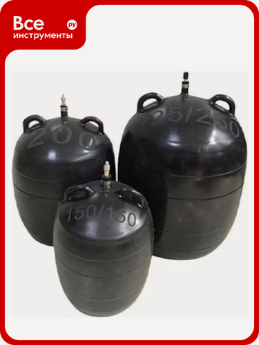 Изображение товара Пневматическая заглушка акваника ПГ Д 500 мм, PVC ПН-00052, одноразового применения