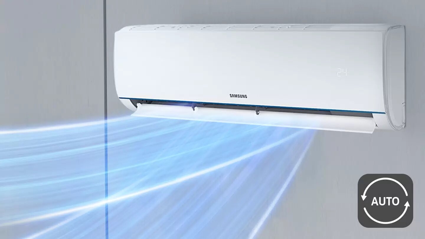 Кондиционер Samsung AR, инверторный, Wi-Fi, R32, охлаждение, обогрев