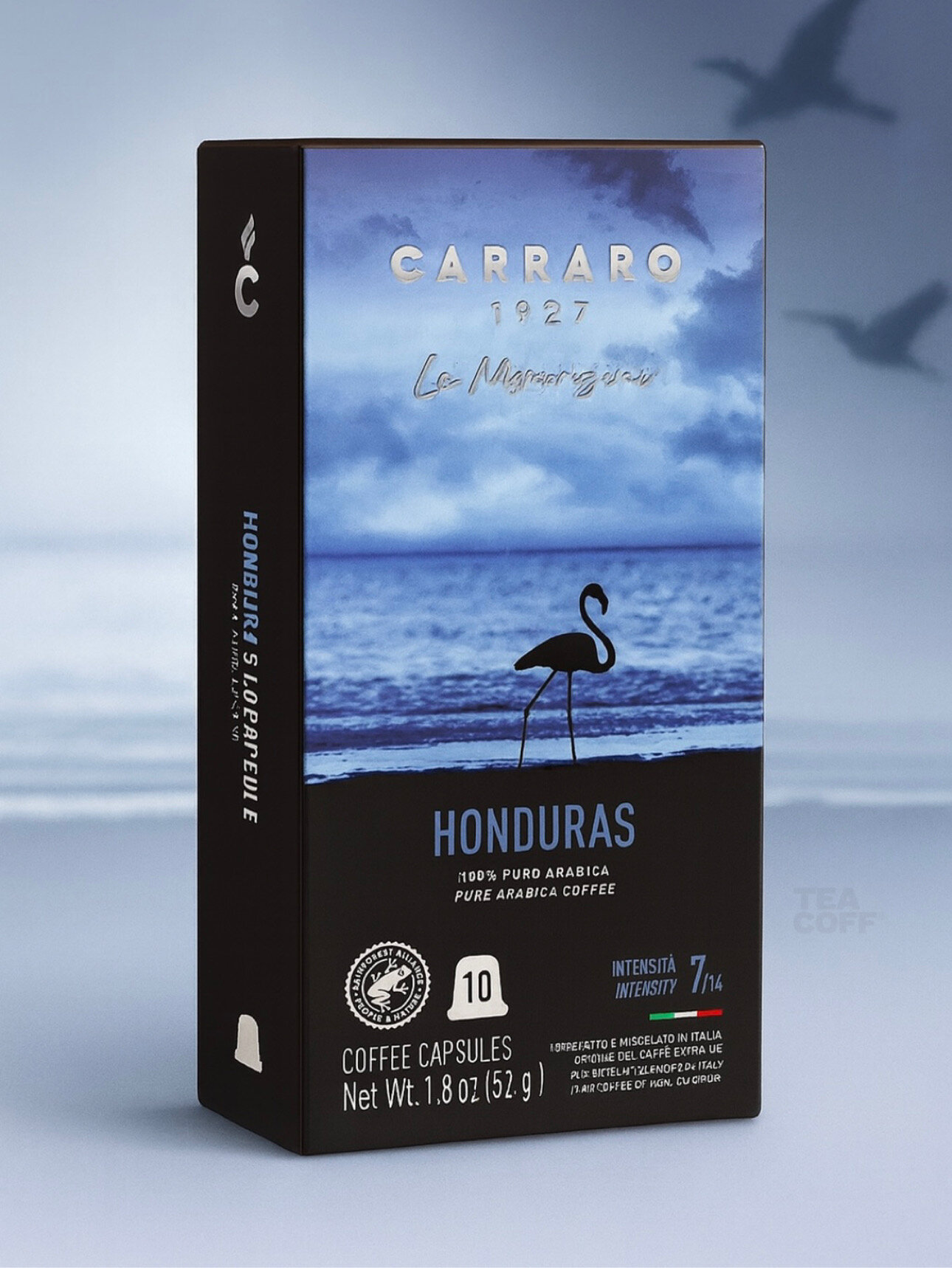Кофе в капсулах Nespresso Carraro Honduras, для кофемашины, 10 штук
