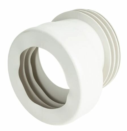 Манжета со смещением MONLID 130 мм 100 мм белая