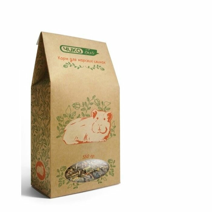 Биосмесь для морских свинок  корм сухой без зерна Чика  550г
