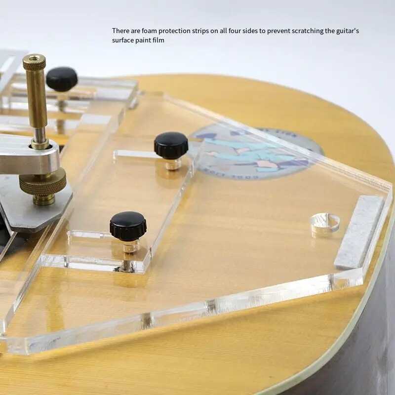 Форма для фрезеровки гитарного бриджа