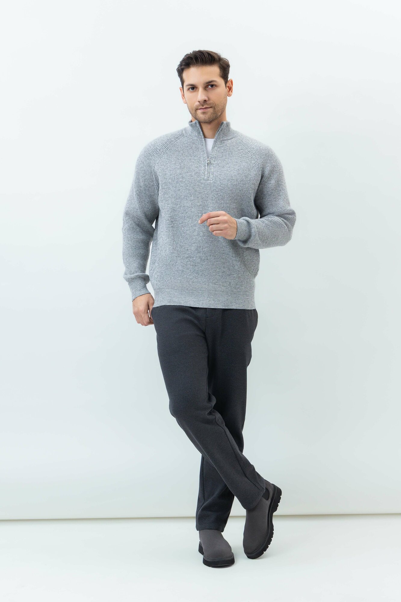 Брюки классические TERRA PRO, размер 36, dark grey — фото 1