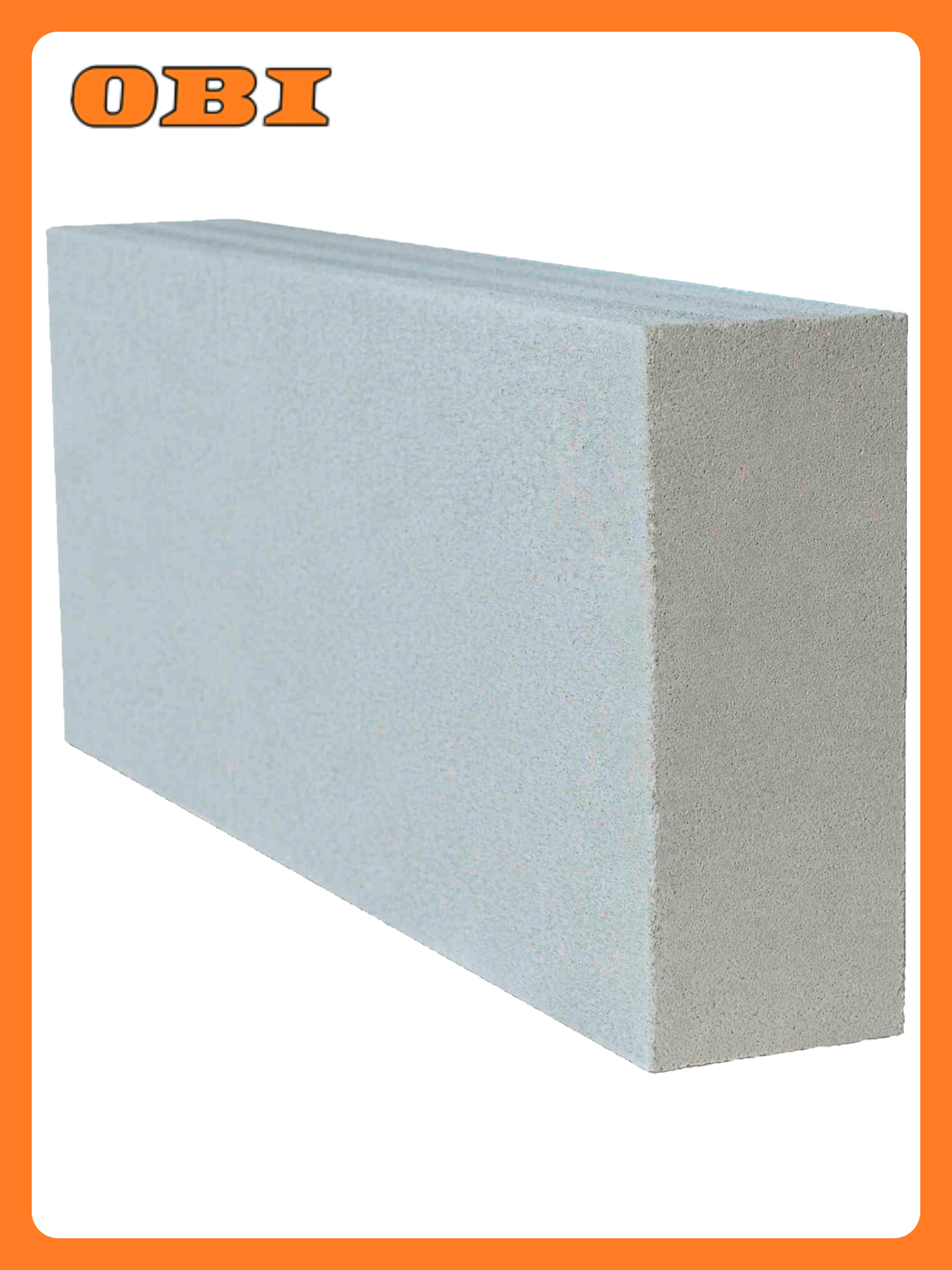 Блок газобетонный ISTKULT 100х250х625 мм