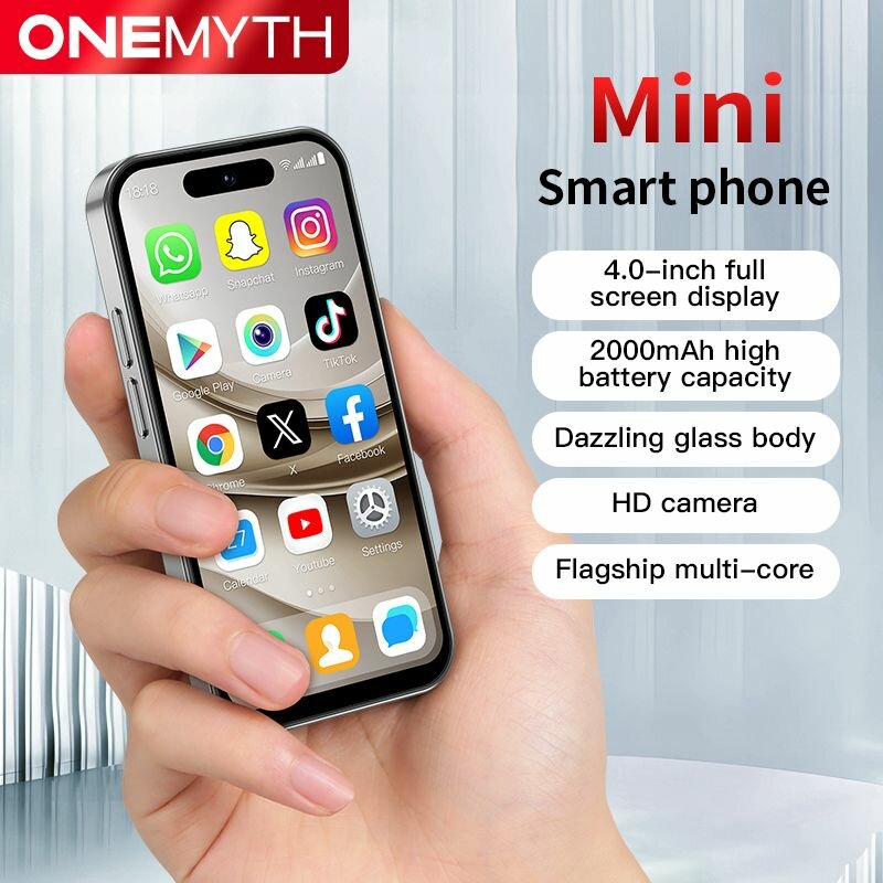 ONEMYTH Мобильный телефон ONEMYTH M17 Pro-2GB+16GB, серый