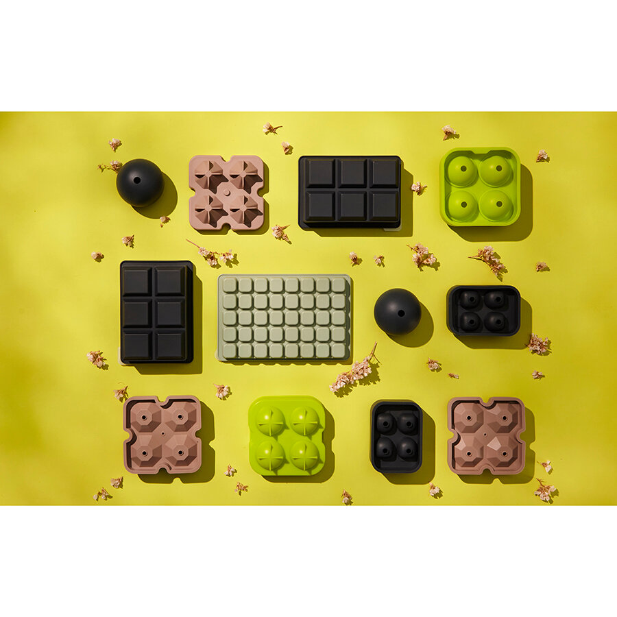 Форма для льда Ice diamond силиконовая 4 ячейки Smart Solutions SS0000144 — фото 1