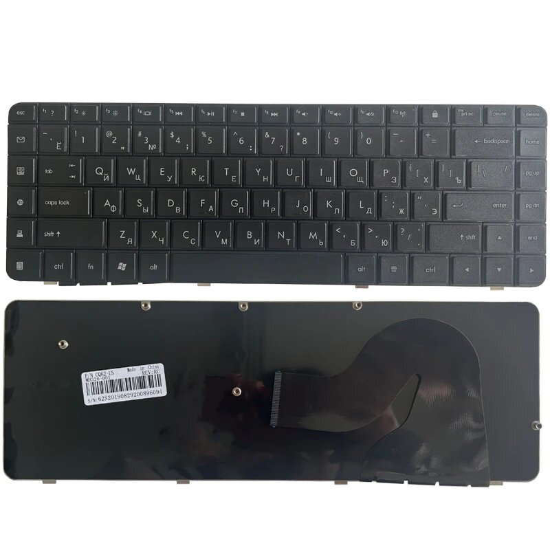 Русская клавиатура для HP Compaq Presario 56 62 CQ56 G56 CQ62 G62 RU, черная клавиатура AEAX6U00210, клавиатура 9z. N4ssq.001 AEAX6U00110