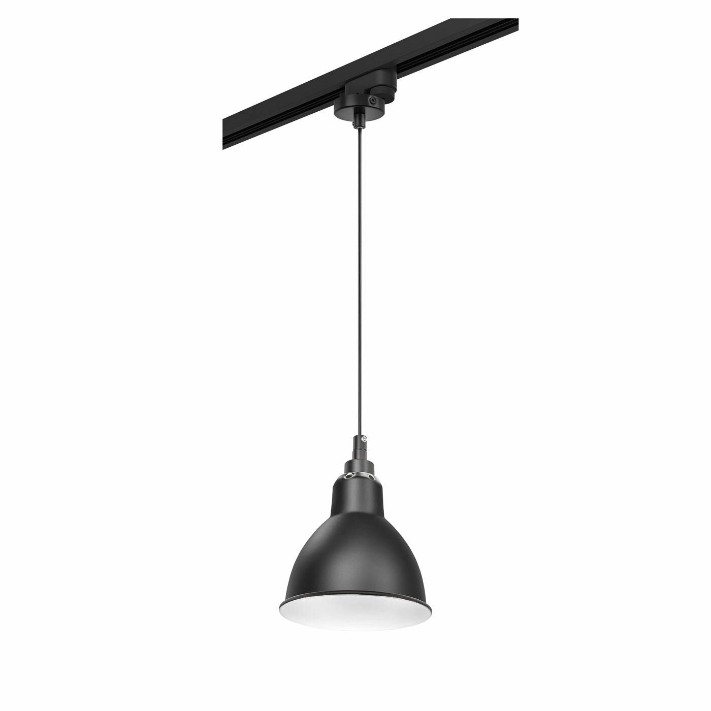 Подвесной трековый светильник LightStar однофазный LOFT PEND L1T765017_LS, E14, 40 Вт, металл, черный