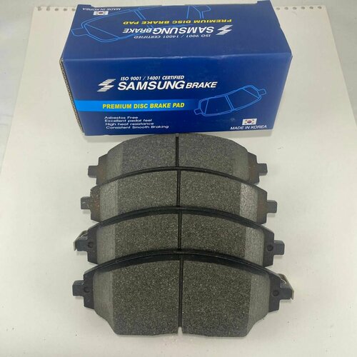 Передние тормозные колодки Samsung Brake SMB10148 CHEVROLET AVEO T300 11