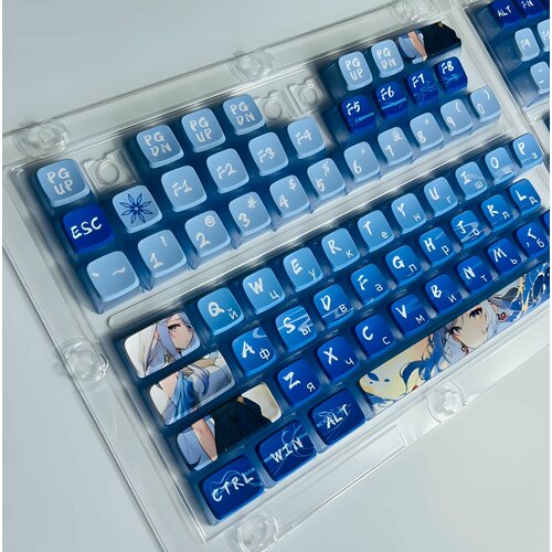 голубой, голубой, синий