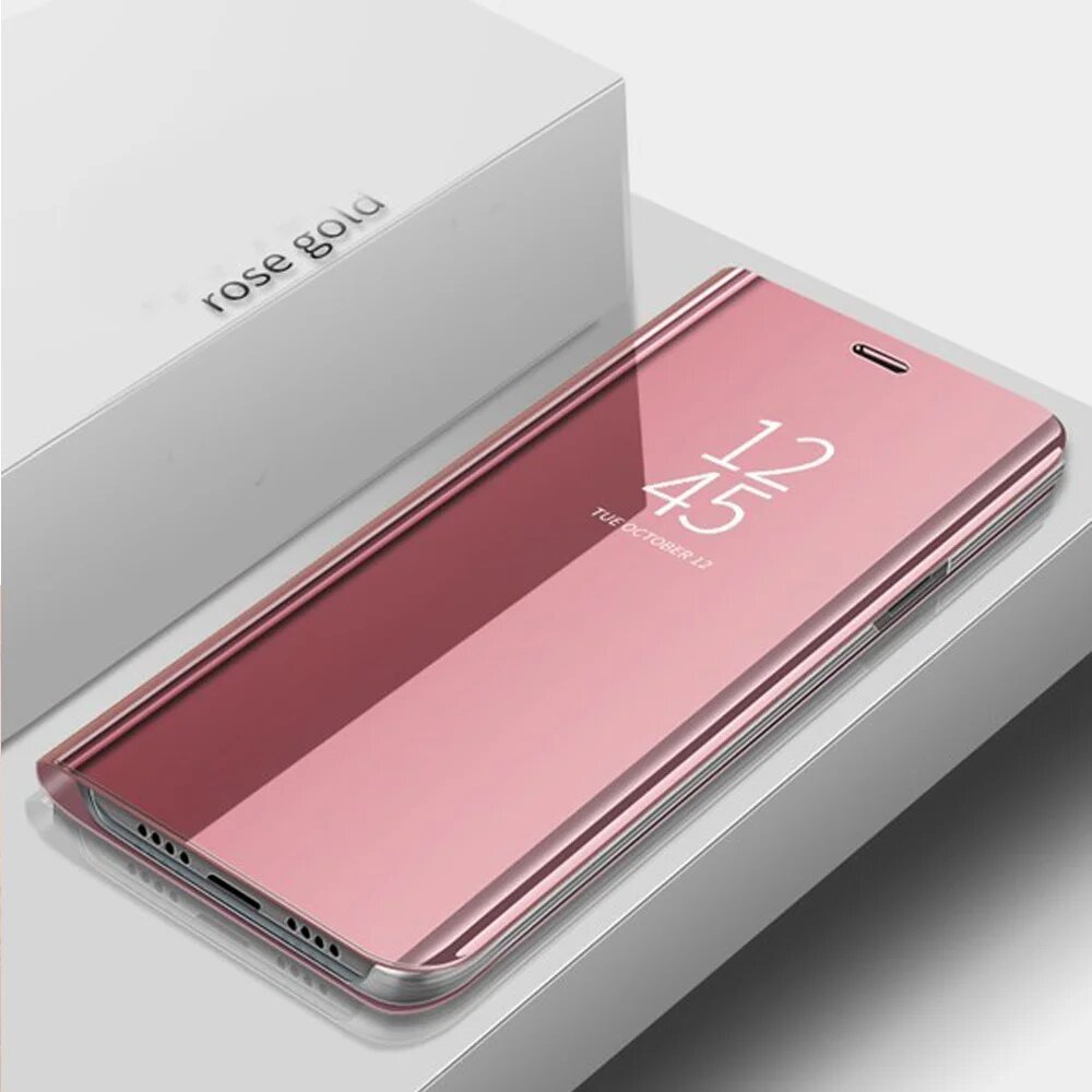 Умное зеркало, магнитный флип-чехол из искусственной кожи для Xiaomi Poco X7 Pro PocoX7 X7 X7Pro PocoX7Pro 5G, чехол для книги, подставка, Fundas Coque