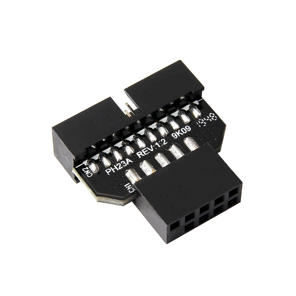 Материнская плата USB2.0 9-контактный разъем USB3.0 19-контактный преобразователь разъема передней панели USB 3.0 19/20-контактный разъем USB 2.0 9-контактный разъем гнездовой адаптер, A model, Другой