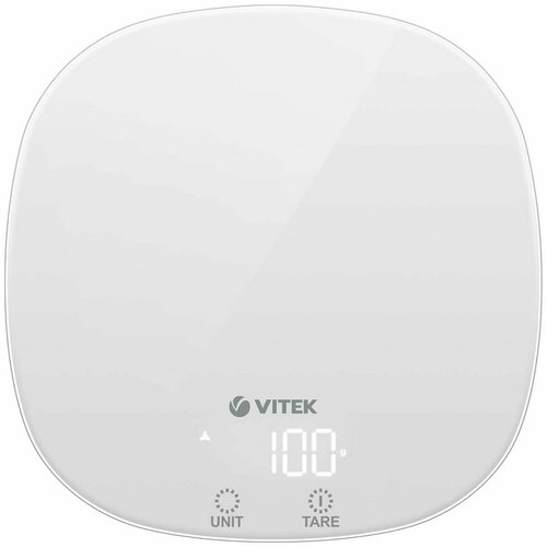 Весы кухонные электронные Vitek VT-7982 макс вес 10 кг серый 799₽
