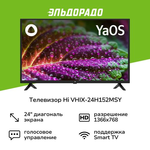 Телевизор Hi VHIX-24H152MSY 989900₽