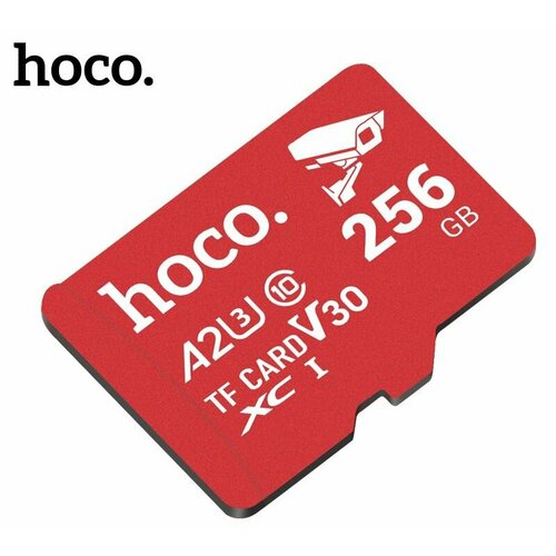 Карта памяти для видеонаблюдения HOCO MicroSDXC 256 ГБ, A2 TF CARD V30 class 10