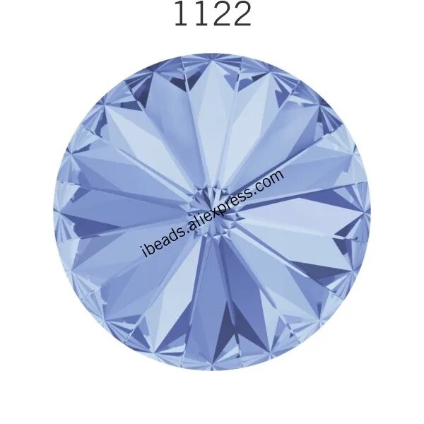Кристалл Rivoli 12 мм, Light Sapphire 211 F