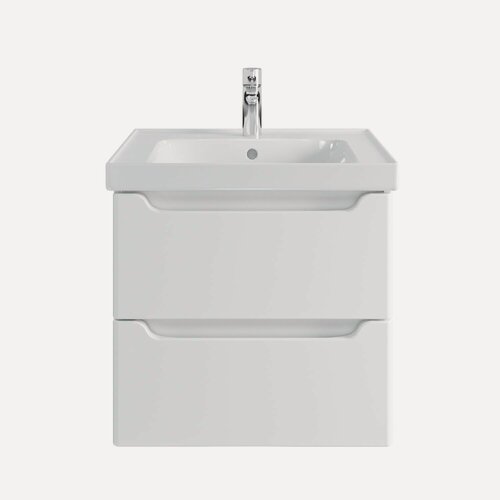 Изображение товара Тумба подвесная SanStar Lanciano 60 Без раковины для ванной комнаты, белая