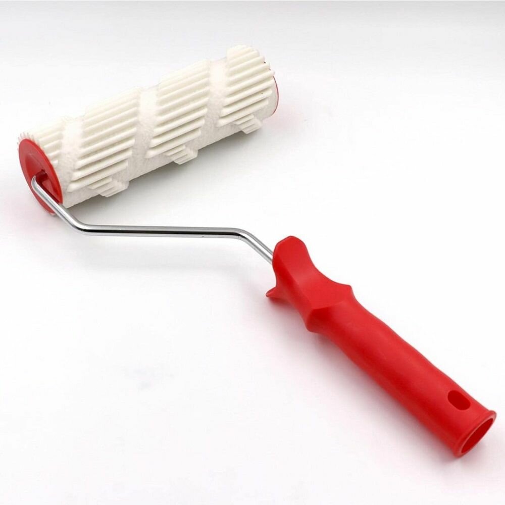 Валик декоративный резиновый жесткий STMDecor EG TS (180мм) елочки EG2208TS