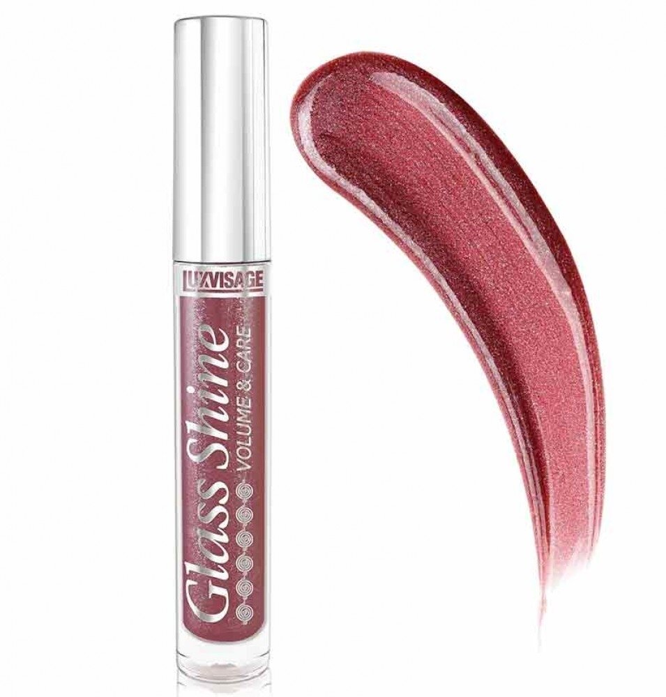 Блеск для губ LUXVISAGE Glass Shine тон 20, гипоаллергенный, для ежедневного применения