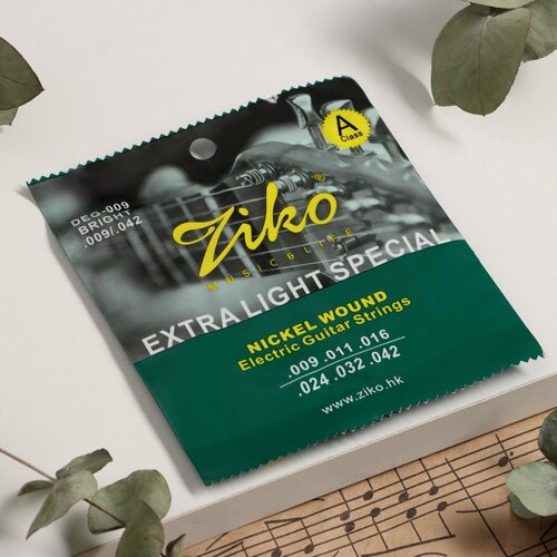 Струны для акустической гитары Ziko DUS-010, серебро 10/48