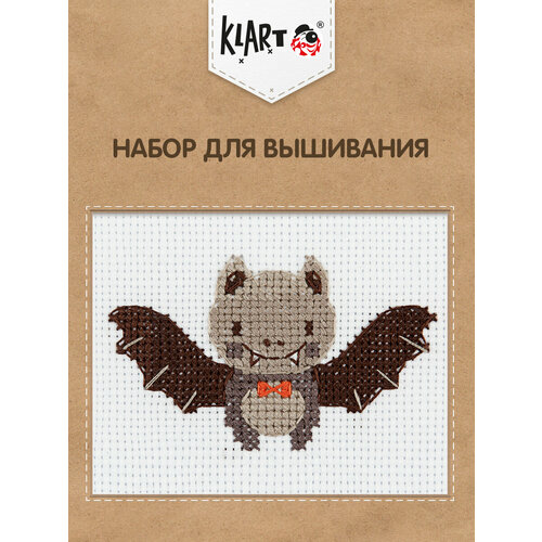 фото Набор для вышивания klart 12-062 "летучая мышка" 13 х 9 см