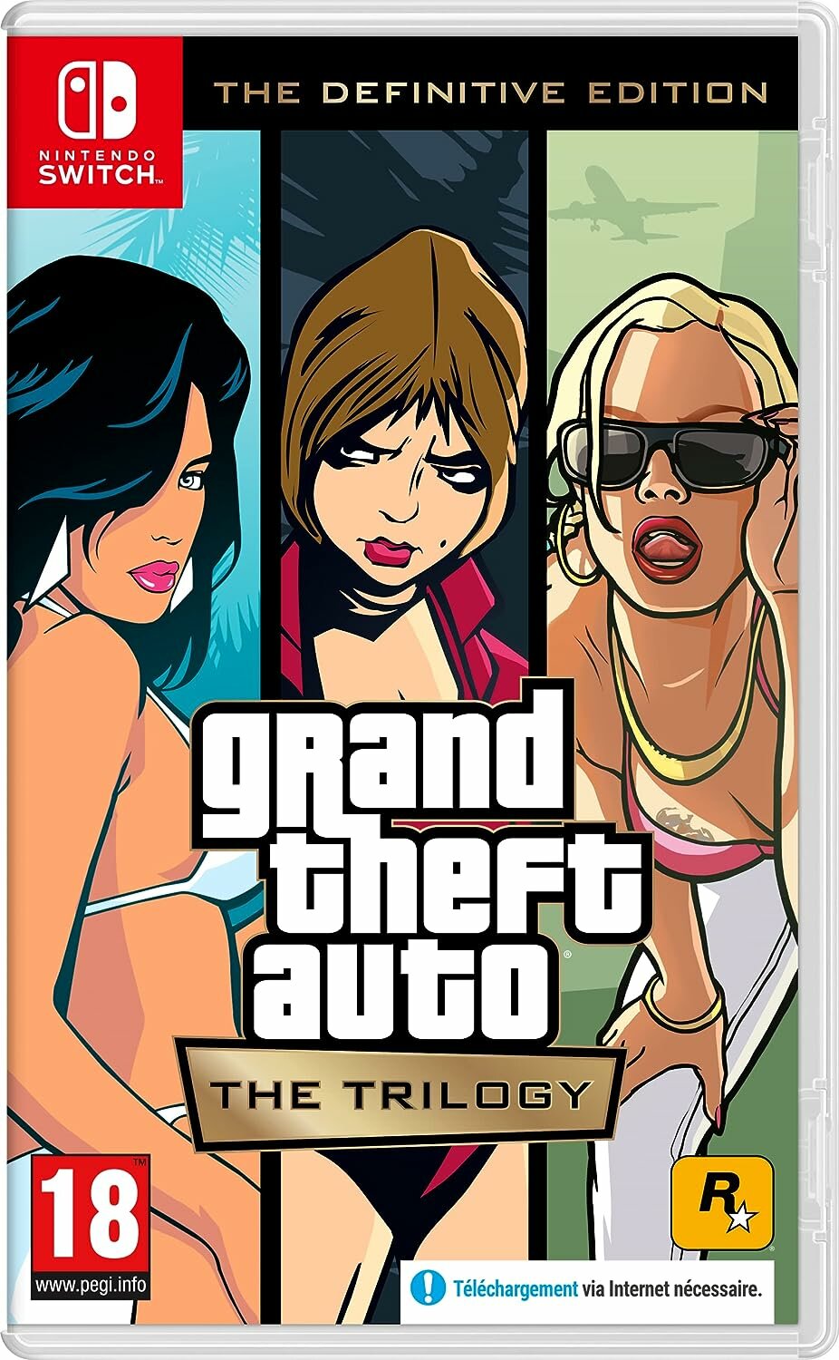 GTA: Grand Theft Auto: The Trilogy The Definitive Edition Nintendo Switch (русский язык)