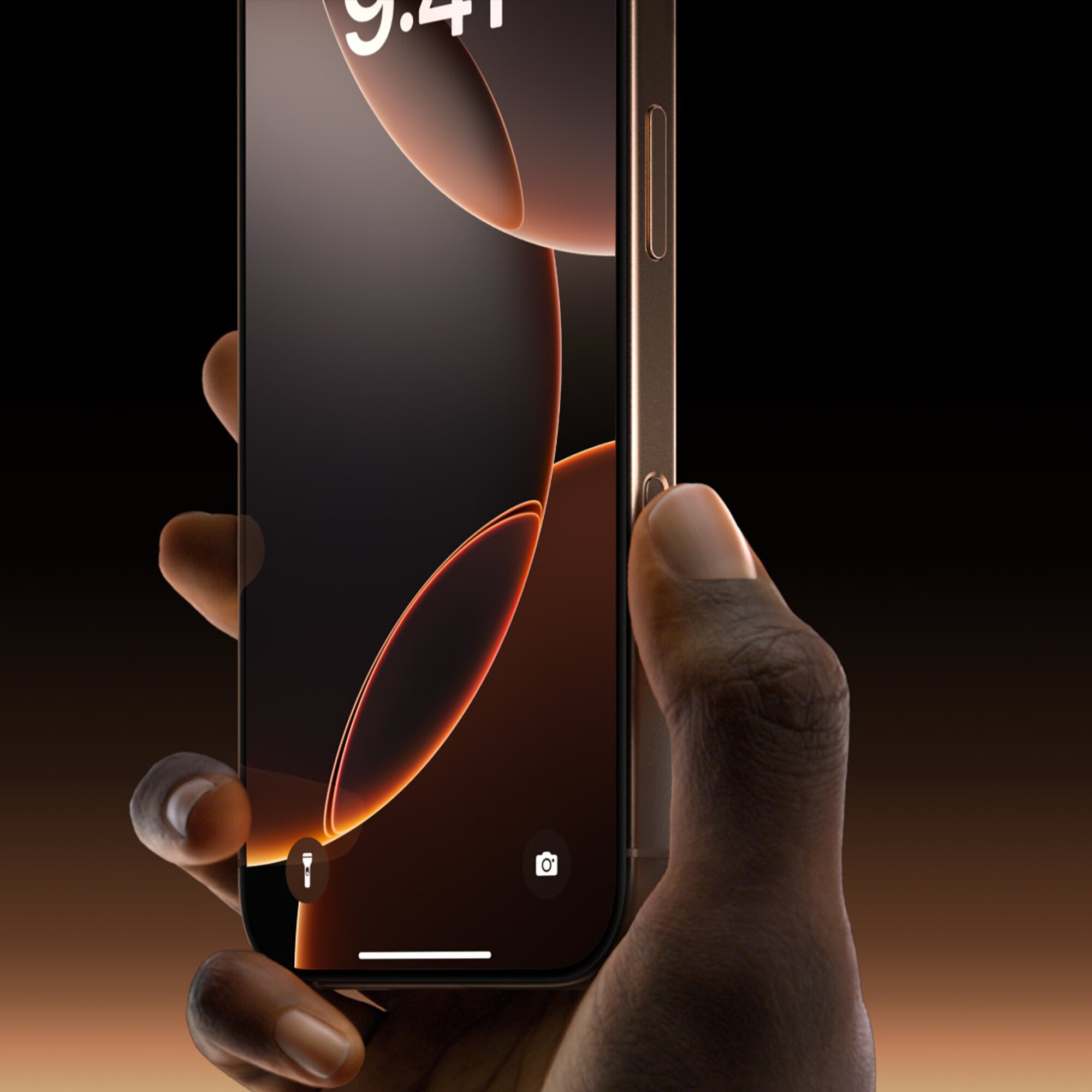 Мобильный телефон Apple iPhone 16 Pro на 256GB Black Titanium — фото 1