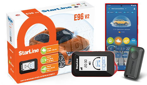 Автосигнализация E96 V2 GSM GPS