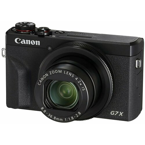 Фотоаппарат Canon PowerShot G7 X Mark III black 152368₽