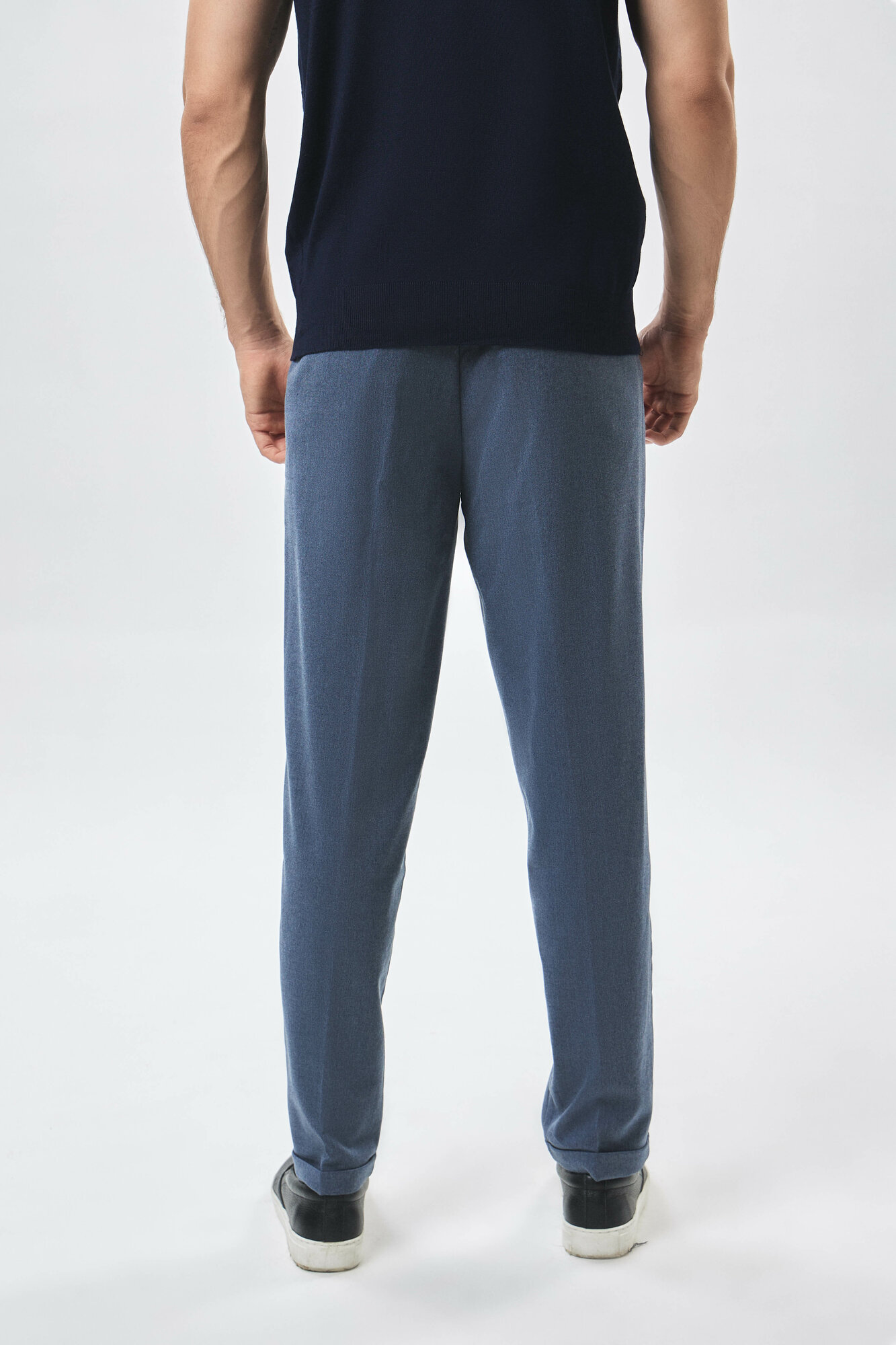 Брюки классические TERRA PRO, размер 32, navy — фото 1