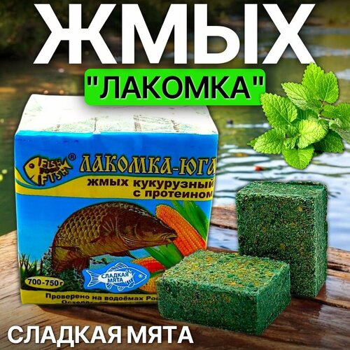 Жмых кукурузный с протеином Лакомка - 