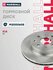 Тормозной диск передний MARSHALL M2000605 для Kia Rio I 00- // кросс-номер TRW D...