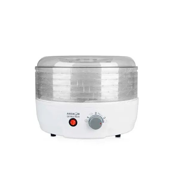 Сушилка для овощей и фруктов Аксион Т-33, Полипропилен, 1, Нет, 35х35х27 см, Белый