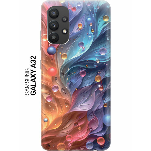 фото Силиконовый чехол на samsung galaxy a32 с принтом "магические шары" slvgo