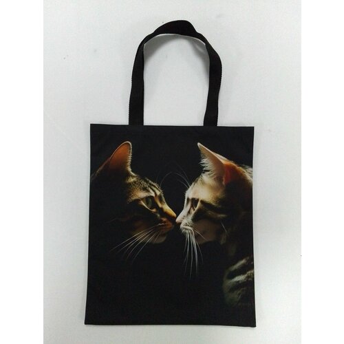 Сумка шоппер Ассорти, фактура гладкая, зернистая, коричневый