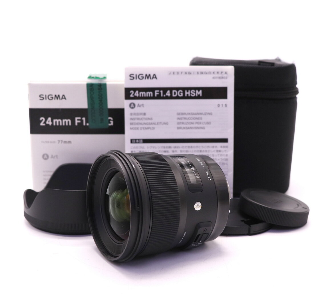 Sigma AF 24mm F/1.4 DG HSM for Canon в упаковке