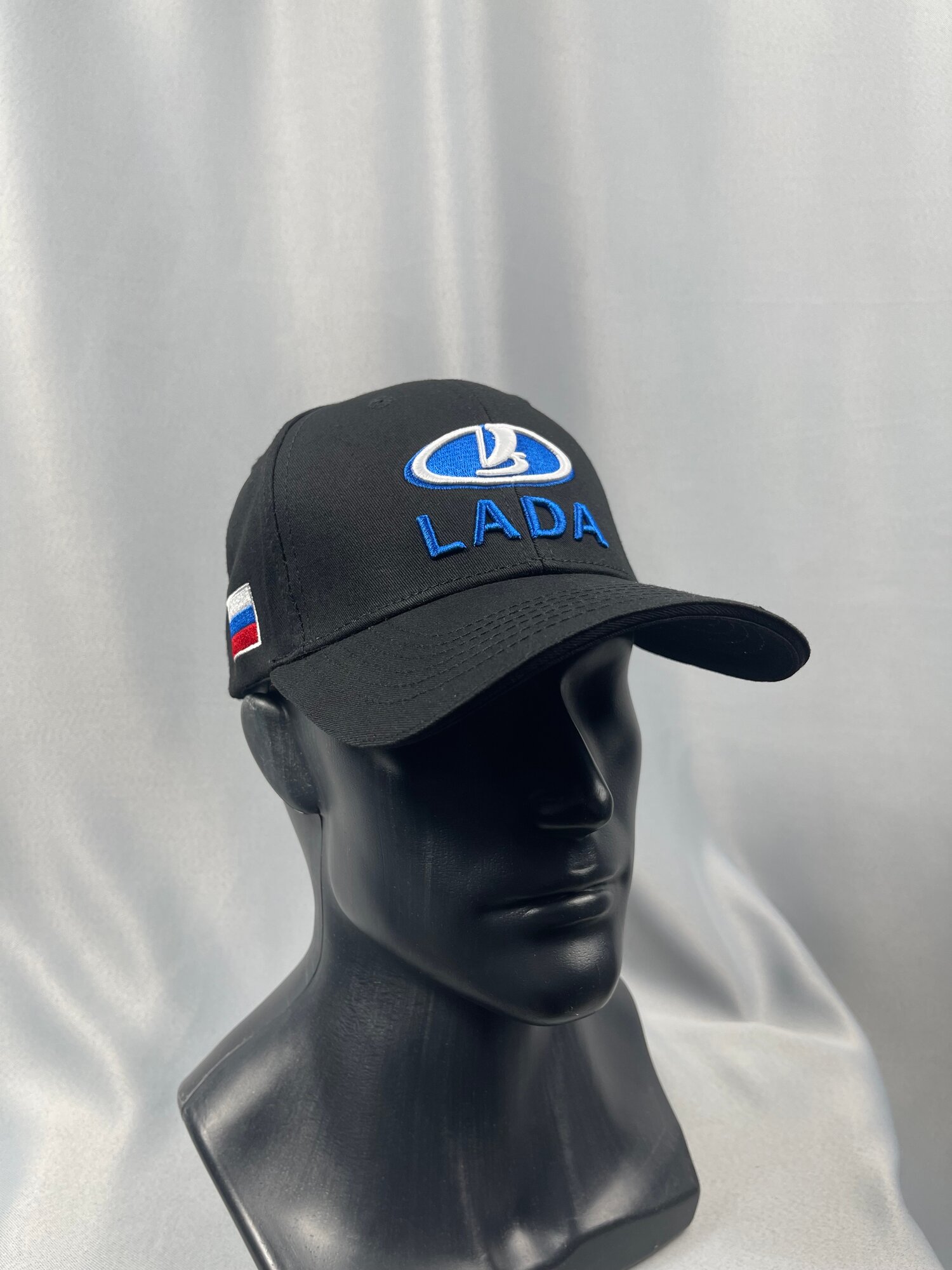 Бейсболка LADA Авто кепка Лада бейсболка мужская для мужчин, размер one size, черный