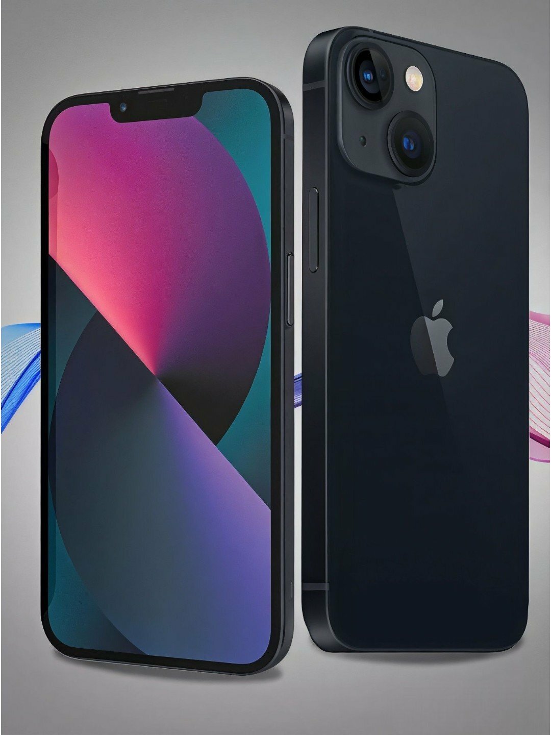 Смартфон Apple iPhone 13, 128 ГБ, 1 SIM + eSIM (Dual SIM), iOS, 6.1", OLED, A15 Bionic — фото 1