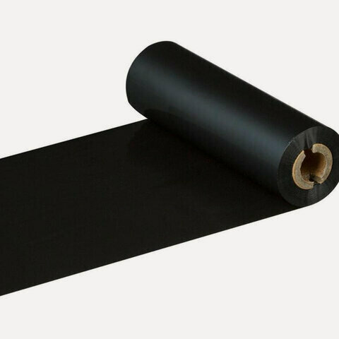 Изображение товара 8 шт. Риббон WAX, 110мм х 74м, втулка диаметр 12,7 мм (0,5 дюйма) х ширина 110 мм, красящий слой наружу (OUT), 363527