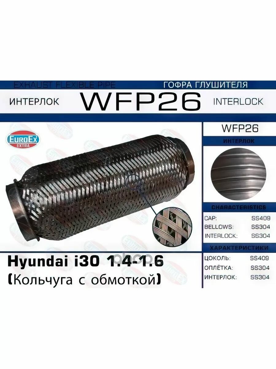 Гофра глушителя.