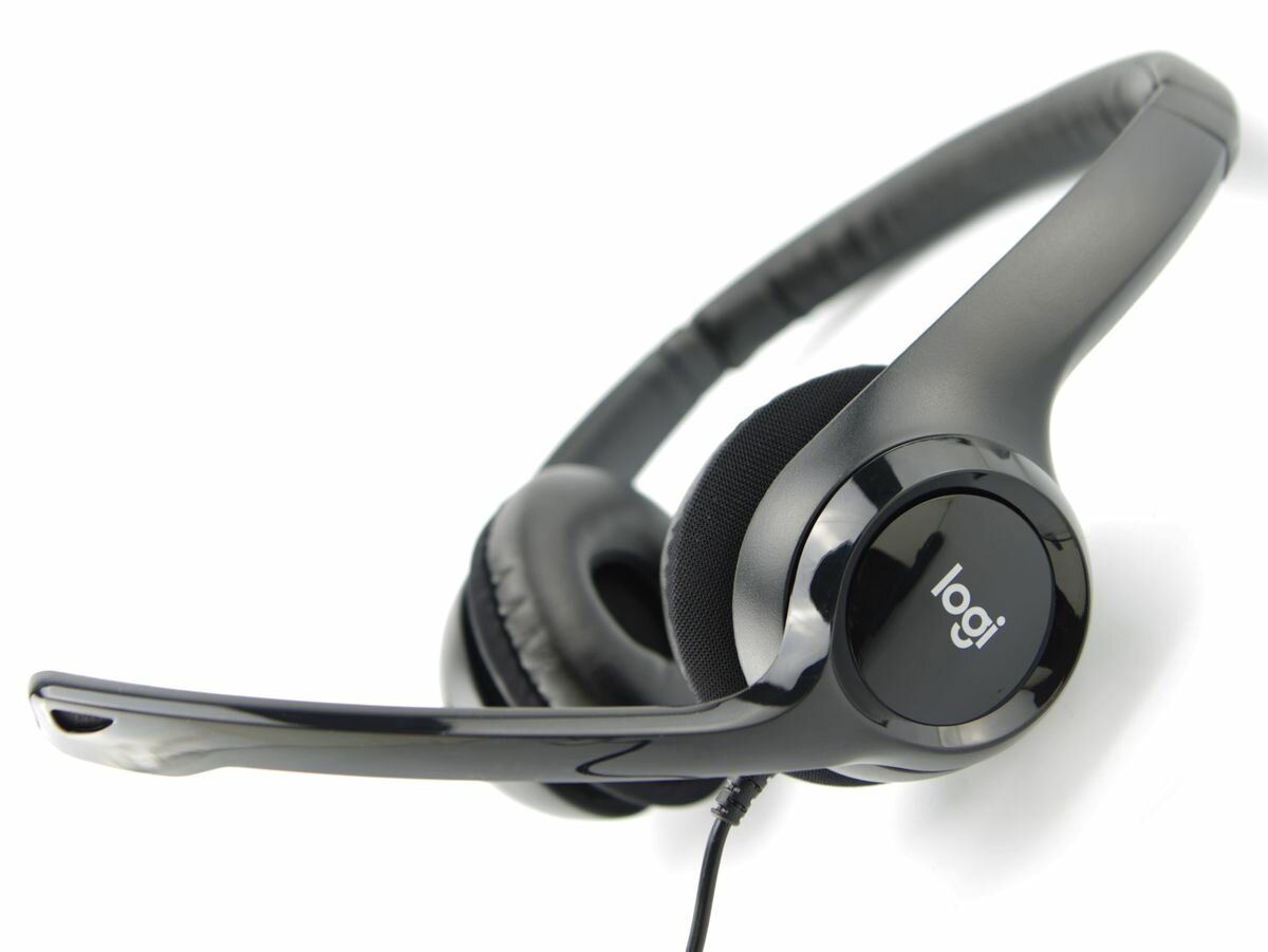 Проводные наушники Logitech Stereo Headset H390 — фото 1
